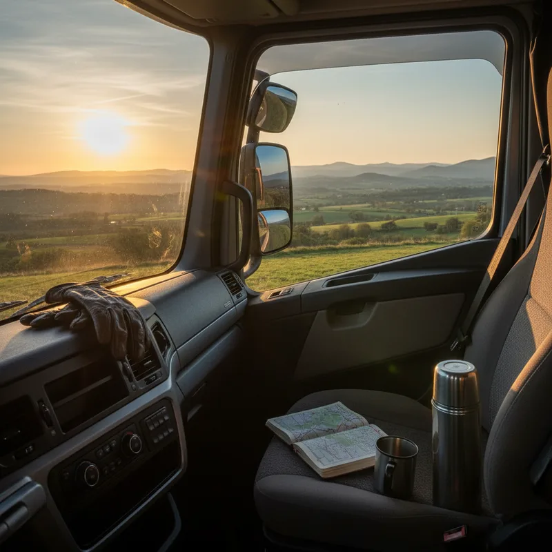 Congé de fin d'activité (CFA) pour les routiers : conditions et montant