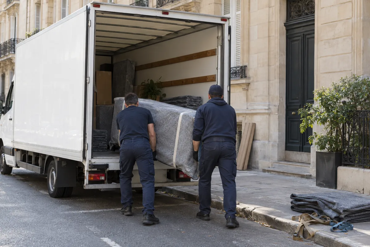 Déménagement avec déménageur : le déroulé étape par étape