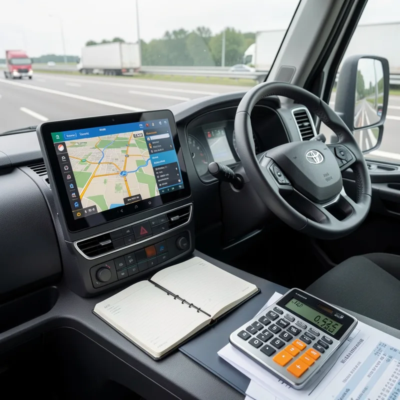 Frais de route chauffeur routier 2026 : barème, calcul et optimisation