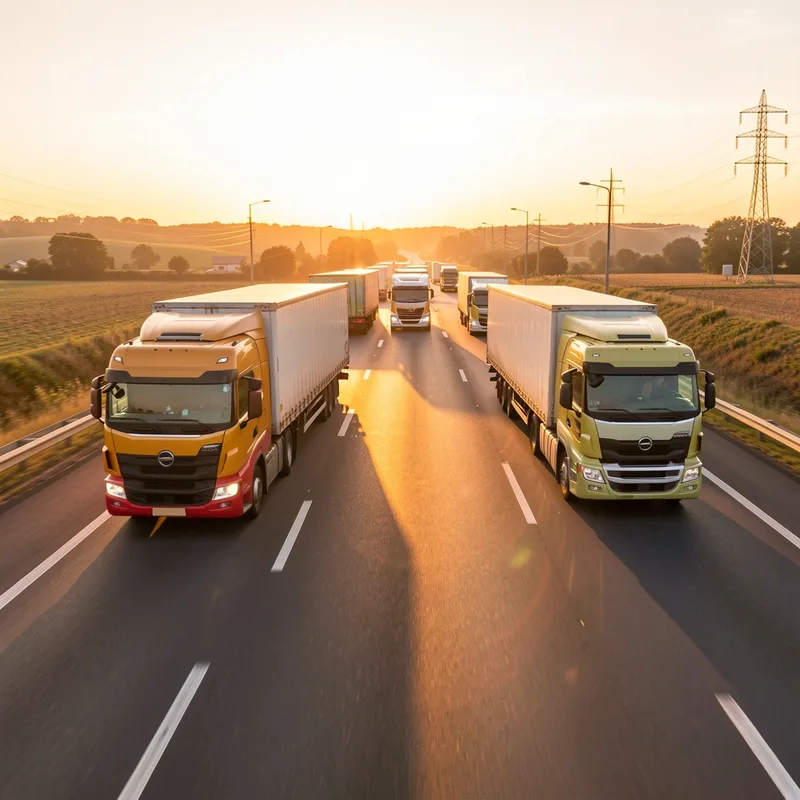 Transport routier de marchandises : secteur, types et règles